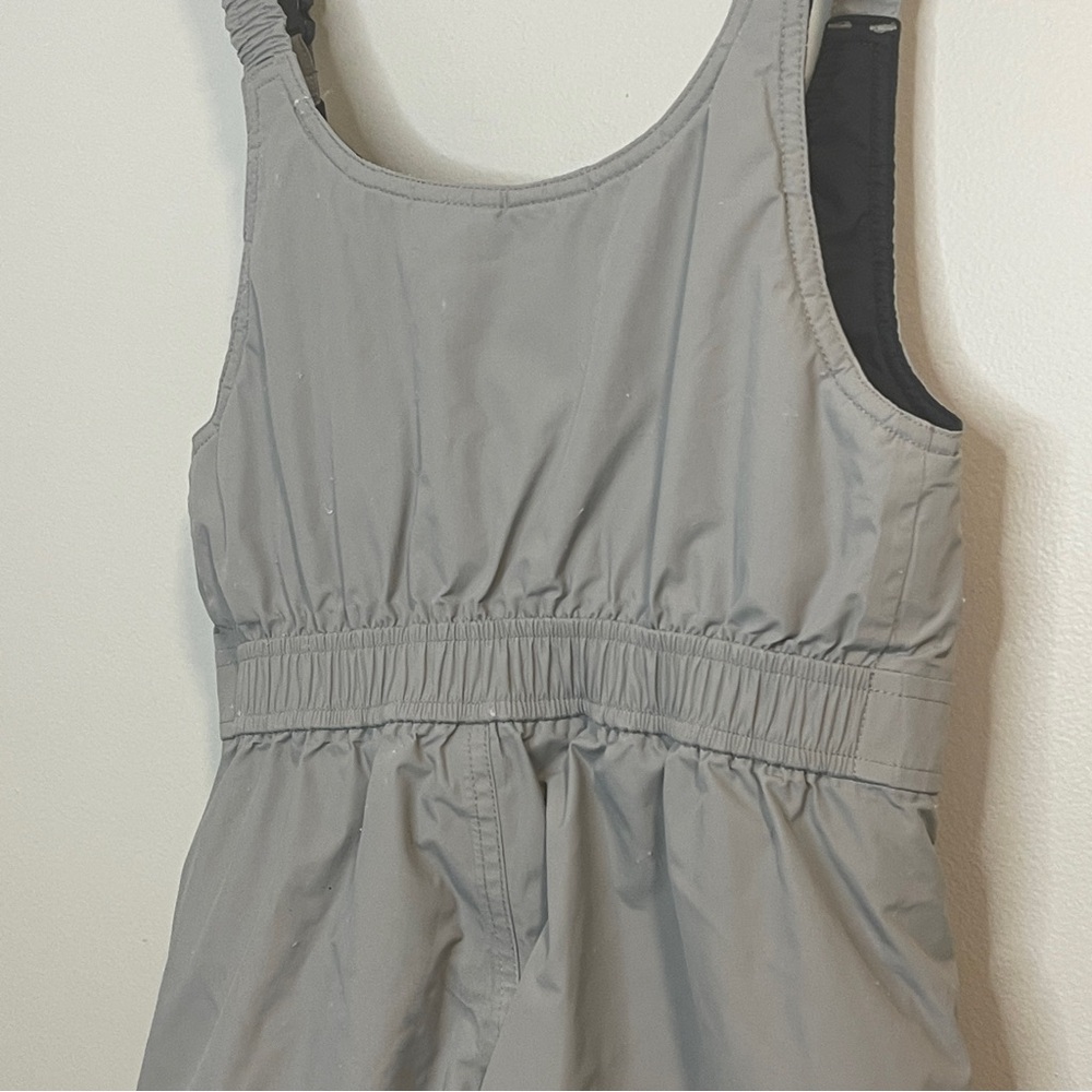 L.L. Bean Kids Gray Snow Overalls - Picture 3 of 7